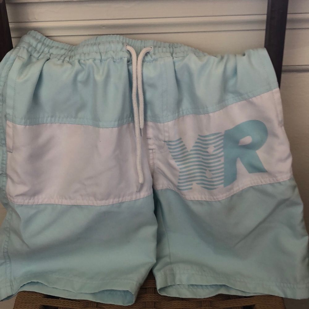 Pastel Blue Y&R Boardshorts